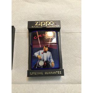 CAMEL CIGARETTES ZIPPO LIGHTER VINTAGE 1990s RARE JOE CAMEL Motorcycle Seal